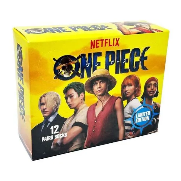 One Piece Limited Edition zokni szett 12 pár zoknival