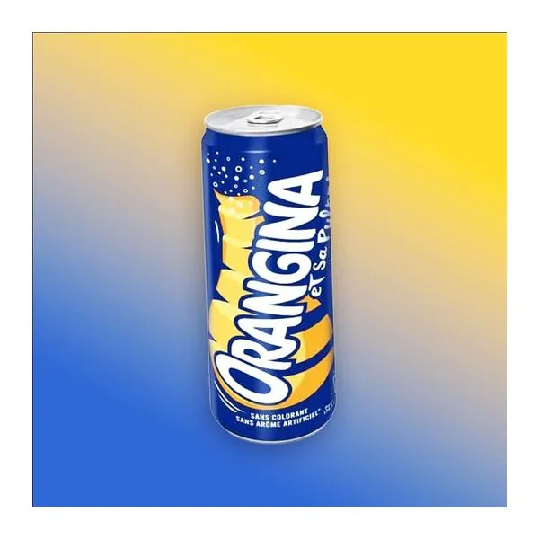 Orangina enyhén szénsavas rostos narancsos üdítőital 330 ml-es kiszerelésben