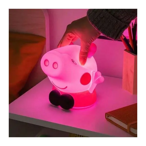 Peppa Malac alakú szilikon 3D hangulatvilágítás