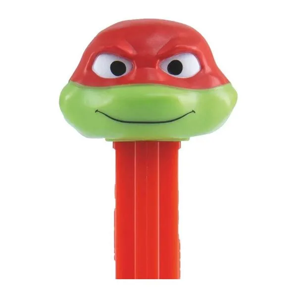 PEZ Tini Ninja teknős figurás cukorka adagoló 17 g-os kiszerelésben