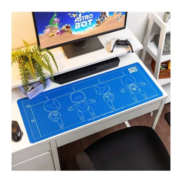 PlayStation Astro Bot mintás XL asztali egérpad 80 x 30 cm