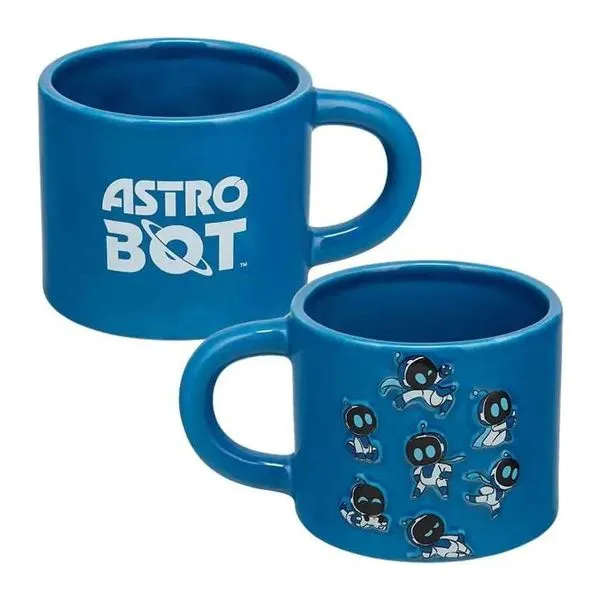 PlayStation Astro Bot dombornyomott mintás bögre