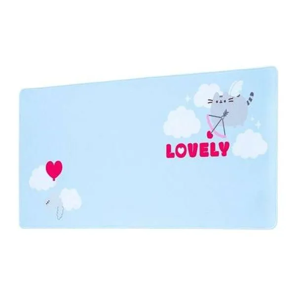 Pusheen Purrfect Love XL egérpad cicás mintával