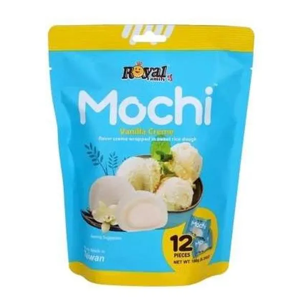 Royal Family Mochi Vanilla Creme vaníliás mochi 120 g-os csomagban