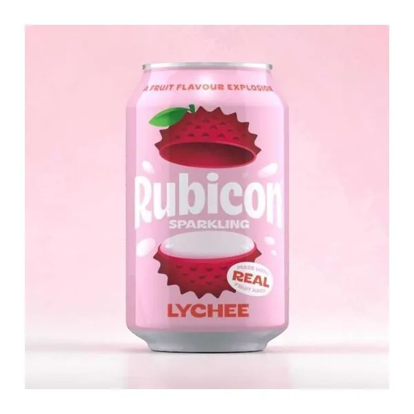 Rubicon Lychee licsi ízű szénsavas üdítőital 330 ml-es dobozban