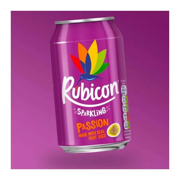 Rubicon Passion maracuja ízű szénsavas üdítőital 330 ml-es dobozban
