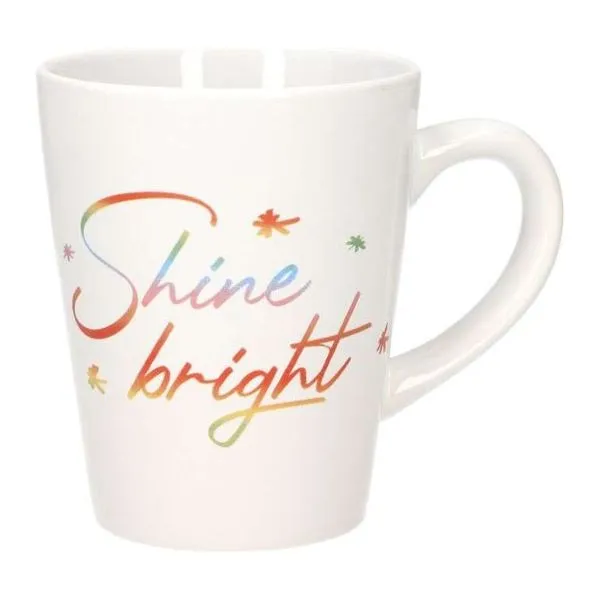 Smarties Shine Bright feliratú kerámia bögre