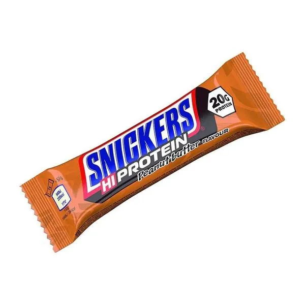 Snickers HiProtein Peanut Butter mogyorókrémes protein szelet 57 g