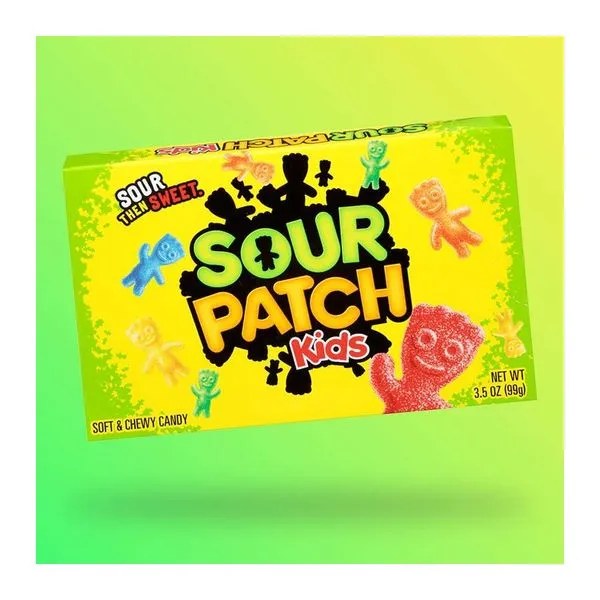 Sour Patch Kids Original savanyú gumicukor 99 g-os dobozban