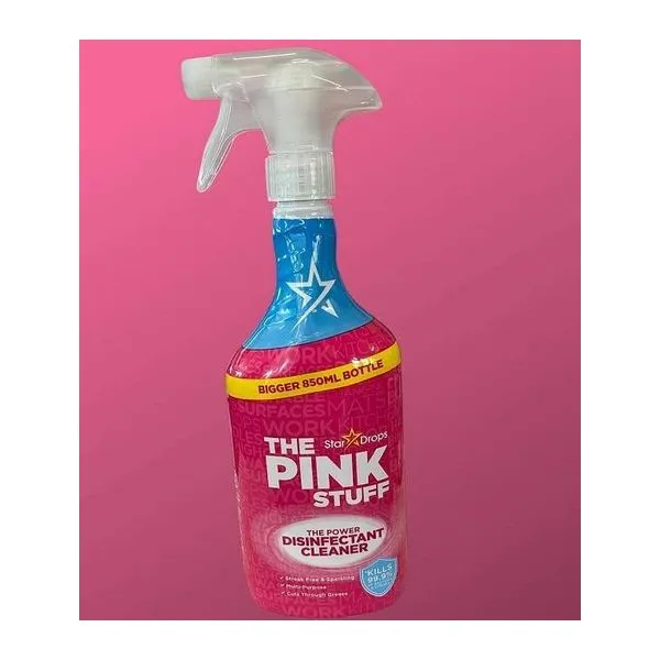 Stardrops The Pink Stuff The Power fertőtlenítő spray 850 ml-es flakonban