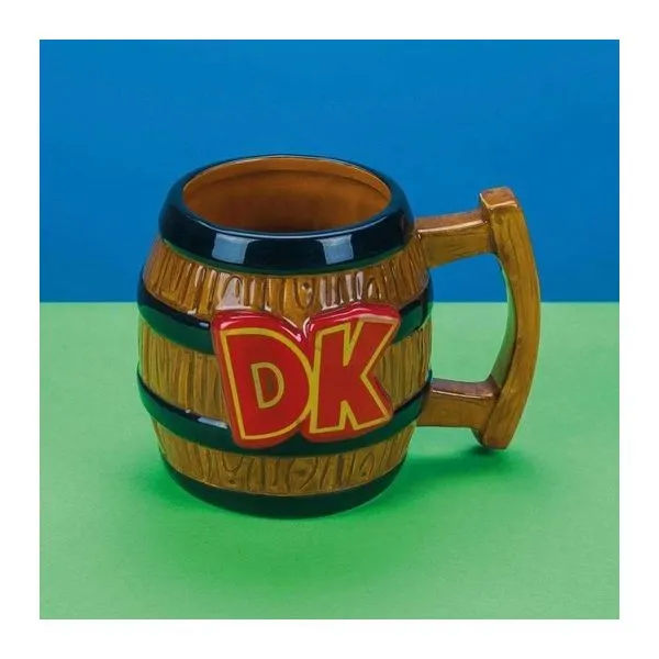 Super Mario Donkey Kong alakú 3D bögre