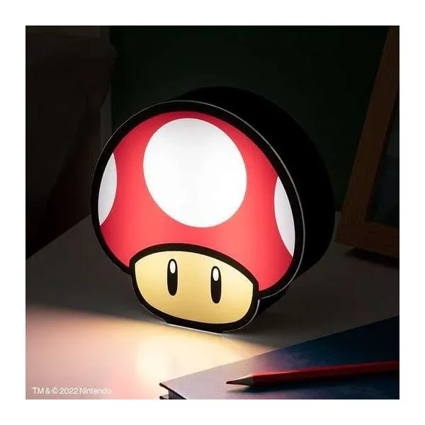 Super Mario Gomba alakú 3D asztali hangulatvilágítás