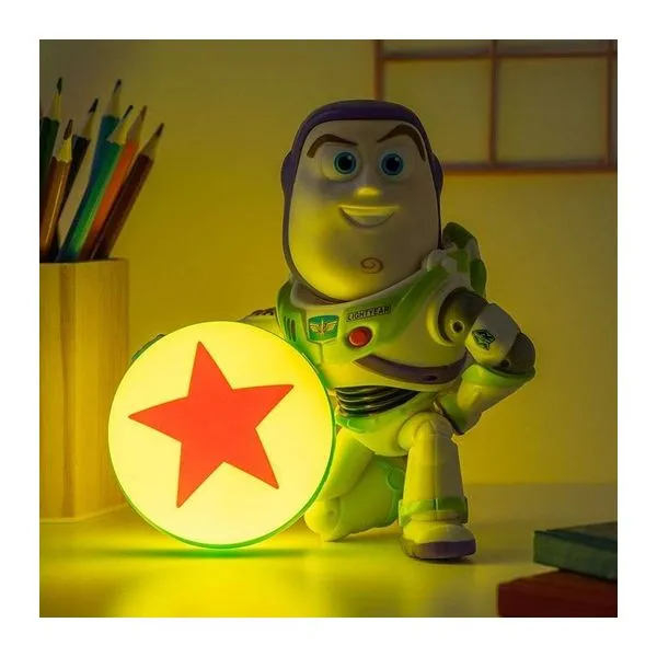 Toy Story GloBuddies Buzz Lightyear 3D hangulatvilágítás, 16 cm magas