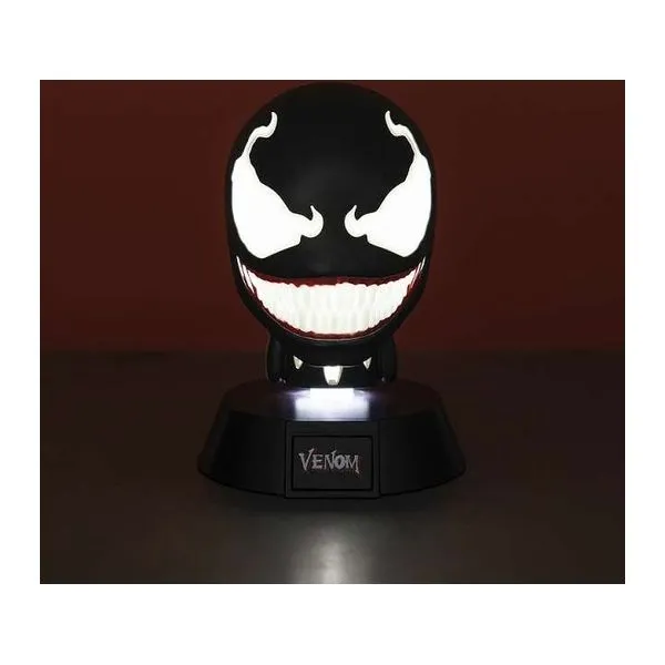 Venom 3D ikon hangulatvilágítás, 10 cm magas figura