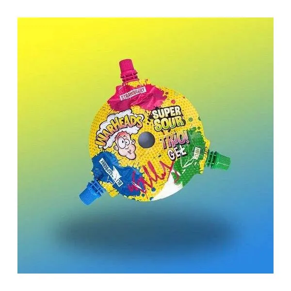 Warheads Super Sour savanyú gél trió 51 g-os kiszerelésben