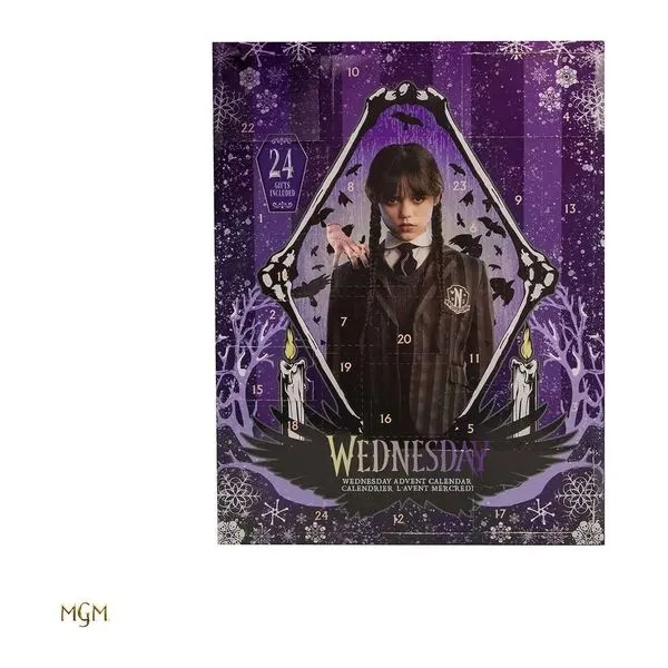 Wednesday témájú 24 napos adventi naptár