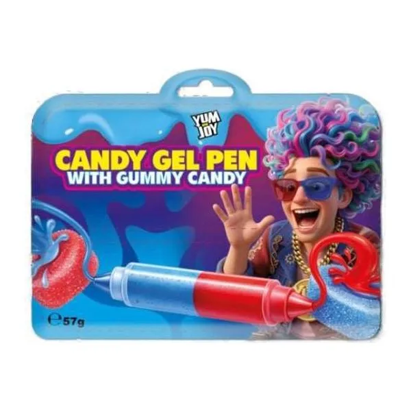 Yum and Joy Candy Gel Pen toll alakú nasi gumicukorral