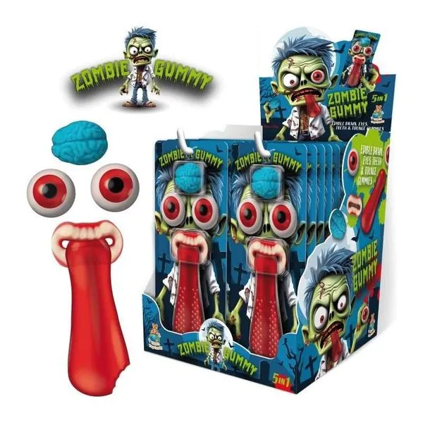 Zombie zselés gumicukor 28 g-os zacskóban